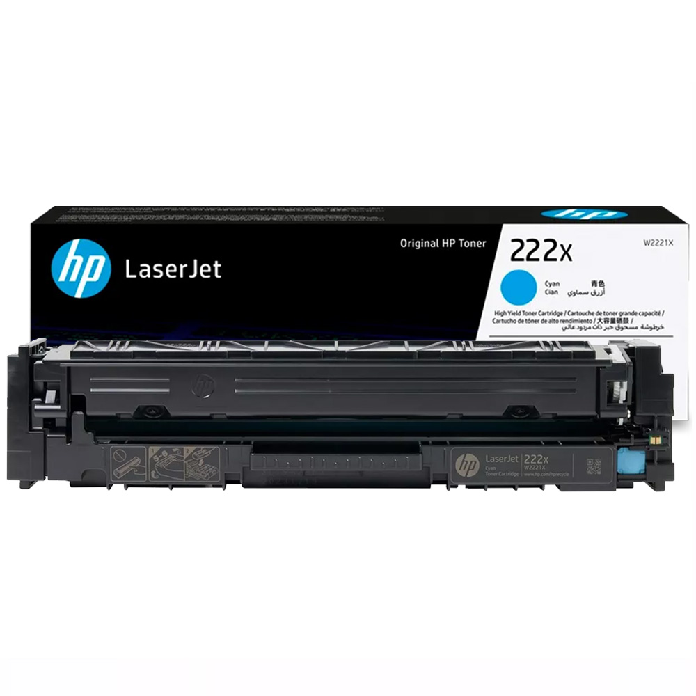 TONER HP 222X 2221X CYAN ORIGINAL - PRINTONER PERU - 2