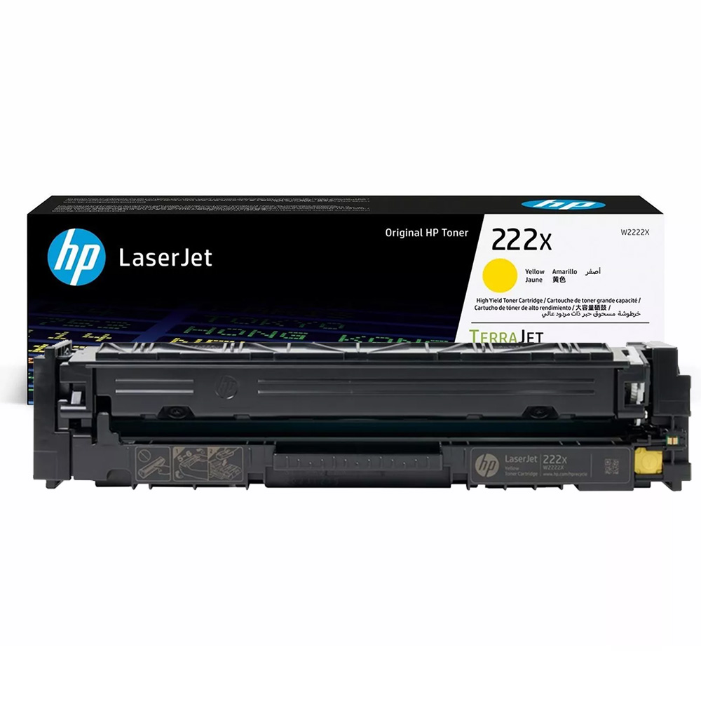TONER HP 222X 2222X YELLOW ORIGINAL - PRINTONER PERU - 2