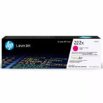 Toner HP 222X Magenta  W2223X  LaserJet 3201, 3204, 3288, 3303, 3388 - 2,500Pág. - Original