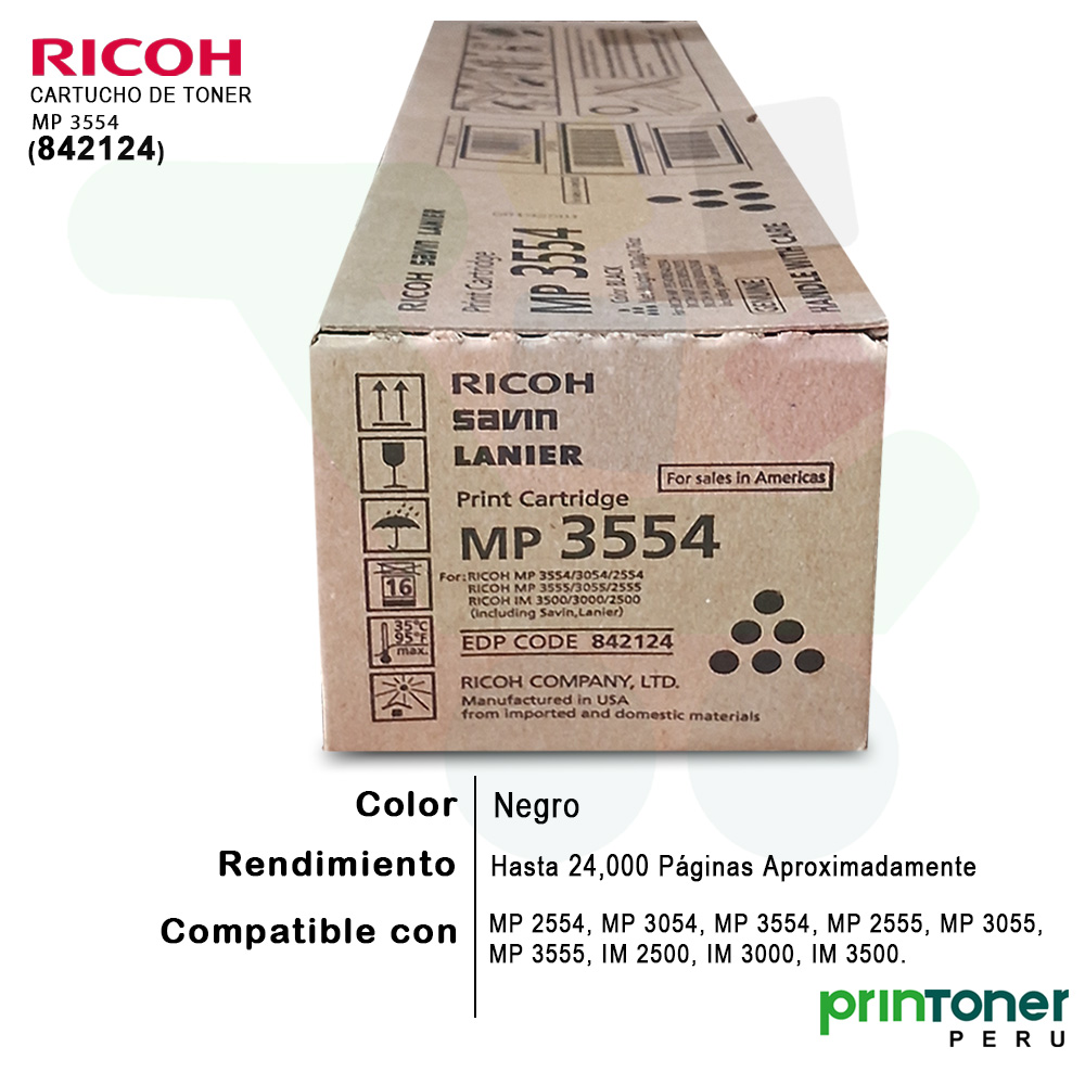 toner ricoh mp 3554 - 3