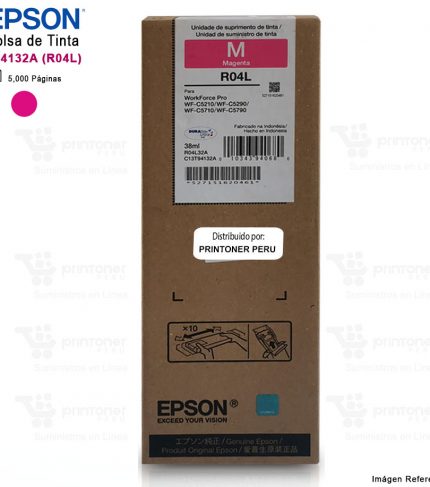 tinta epson t94132a R04L magenta - Printoner Perú
